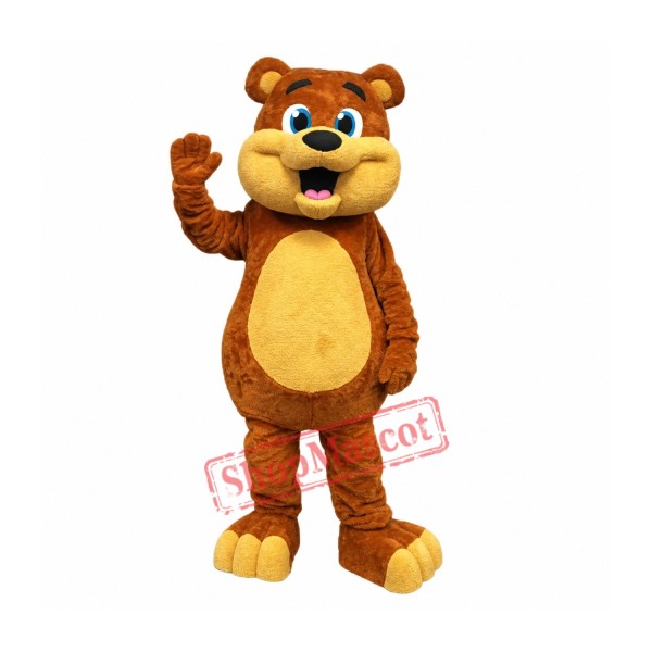 Professional Quality Bear Mascot Costume