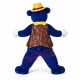 High Quality Blue Bear Mascot Costume High Quality Blue Bear Mascot Costume