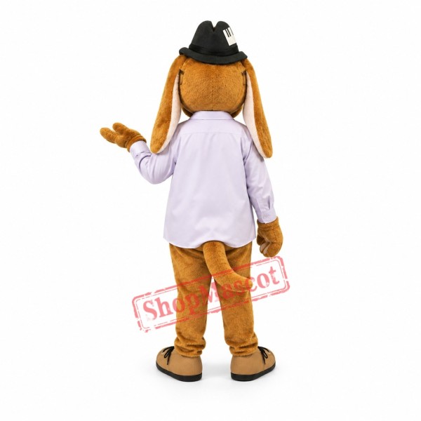 High Quality Brown Dog Mascot Costume High Quality Brown Dog Mascot Costume