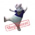 High Quality White Rabbit Mascot Costume
