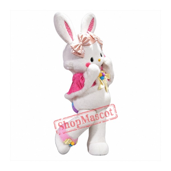 Super Cute Rabbit Mascot Costume Super Cute Rabbit Mascot Costume