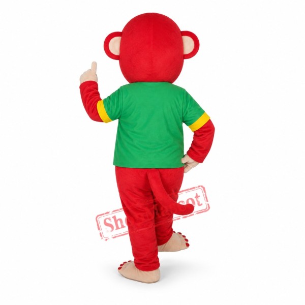 Red Monkey Mascot Costumes Red Monkey Mascot Costumes