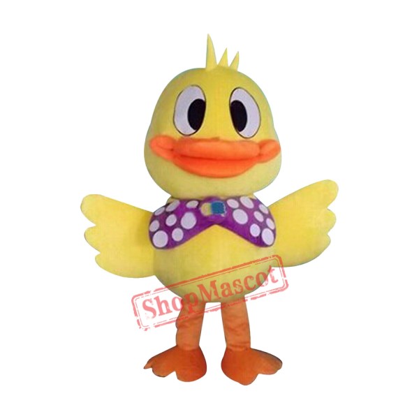 Yellow Duck Mascot Costume