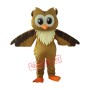 Brown Owl Mascot Costume
