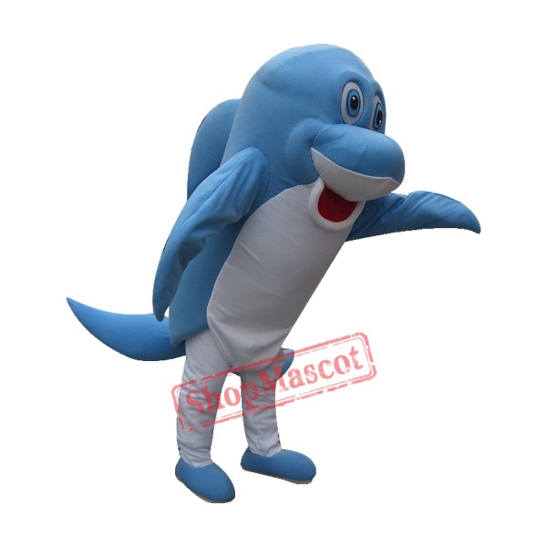 Blue Dolphin Mascot Costumes