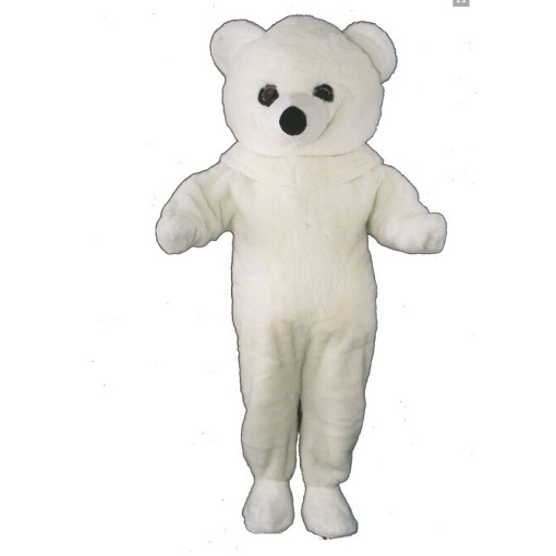 White Polar Bear Mascot Costume
