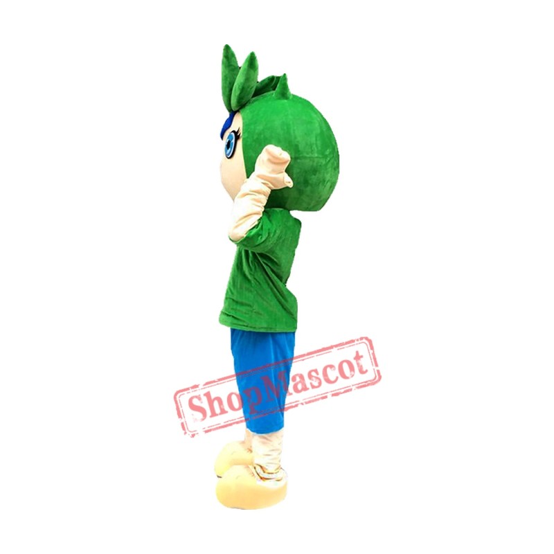 Vegetable boy Mascot costumes Vegetable boy Mascot costumes