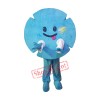 Snowflake toy Mascot costumes