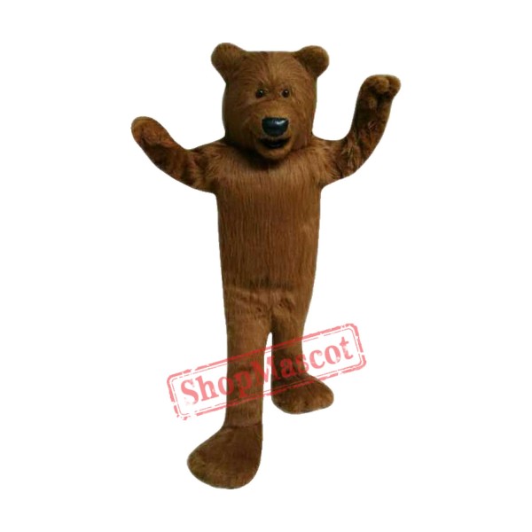 High Quality Plush Brown Mascot Costume