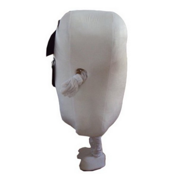 Teeth and toothbrush Mascot Costume