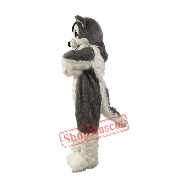 Gray Wolf Husky Dog Mascot Costumes Gray Wolf Husky Dog Mascot Costumes