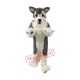 Gray Wolf Husky Dog Mascot Costumes Gray Wolf Husky Dog Mascot Costumes