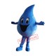 Blue Water Droplet Mascot Costume Blue Water Droplet Mascot Costume