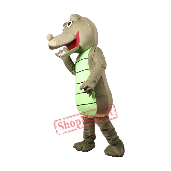 Crocodile Lightweight Plush Adult Mascot Costume Crocodile Lightweight Plush Adult Mascot Costume