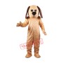 Shopmascot Tan Dog Lightweight Mascot Costume