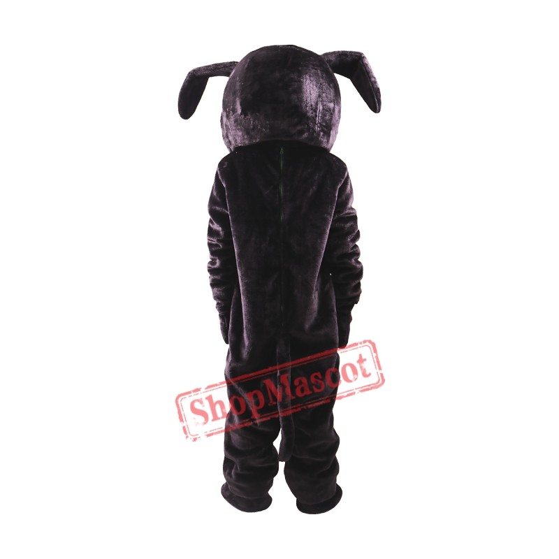 Black Lightweight Labrador Dog Mascot Costume Black Lightweight Labrador Dog Mascot Costume