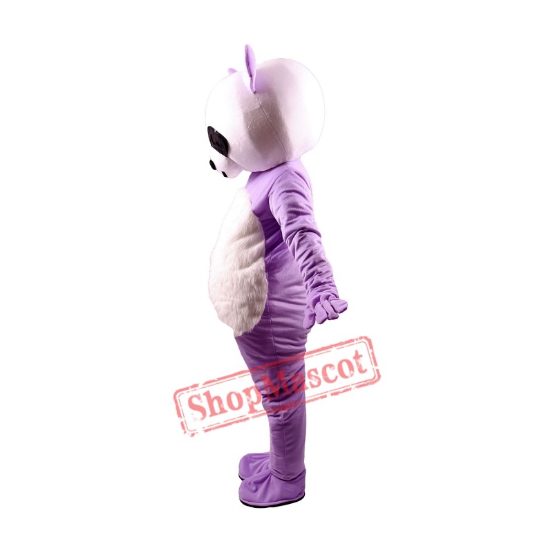 Chinese Purpe Giant Panda Mascot Costume Chinese Purpe Giant Panda Mascot Costume