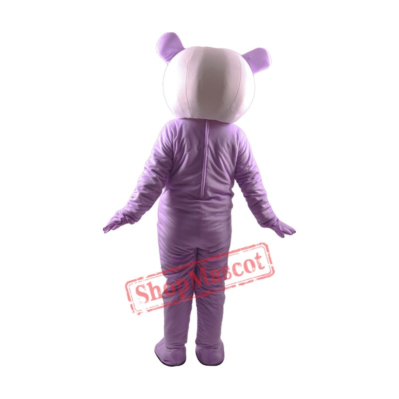 Chinese Purpe Giant Panda Mascot Costume Chinese Purpe Giant Panda Mascot Costume