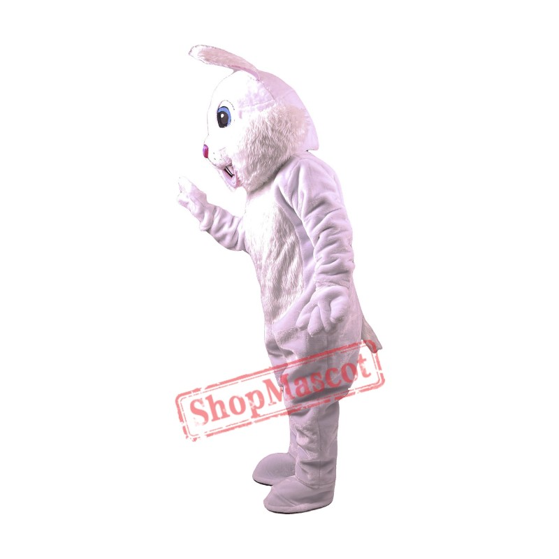 White Rabbit Lightweight Mascot Costume Free Shipping
