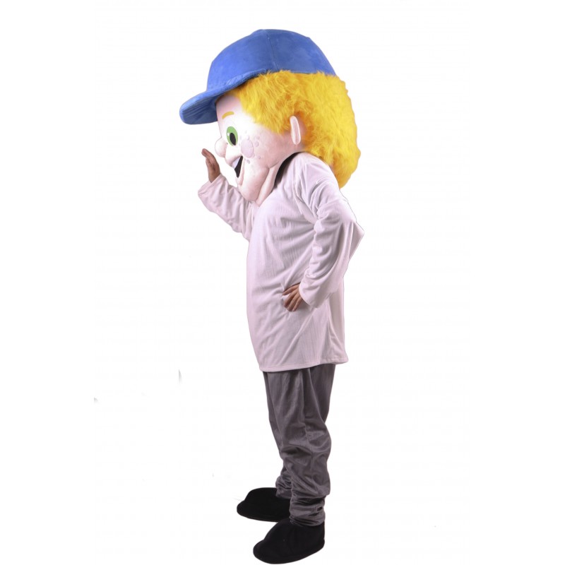 Baseball Kid Head Only Mascot Costume Free Shipping