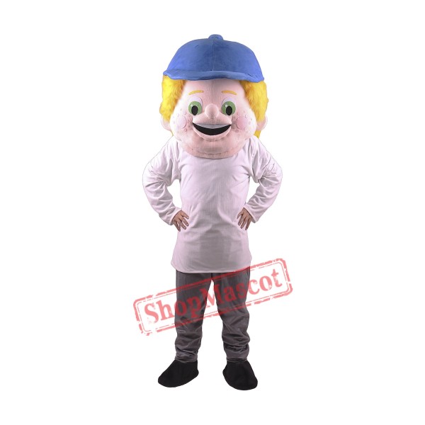 Baseball Kid Head Only Mascot Costume Free Shipping