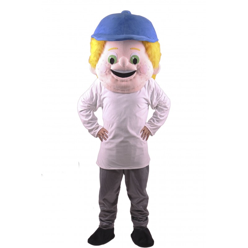 Baseball Kid Head Only Mascot Costume Free Shipping