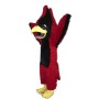 Big Red Cardinal Mascot Costume