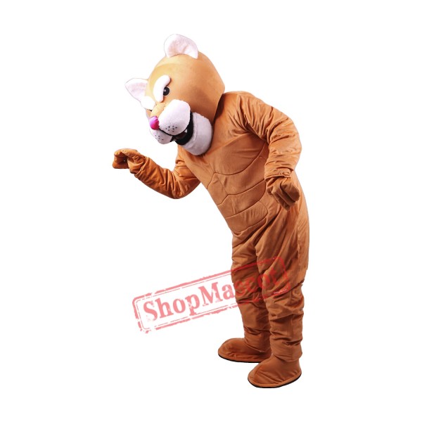 Cougar Power Cat Lightweight Mascot Costume Cougar Power Cat Lightweight Mascot Costume