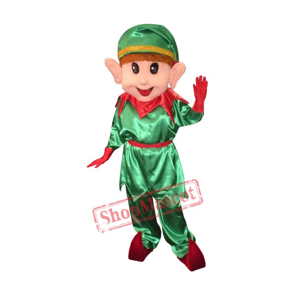 Lovely Christmas Elf Mascot Costume Lovely Christmas Elf Mascot Costume