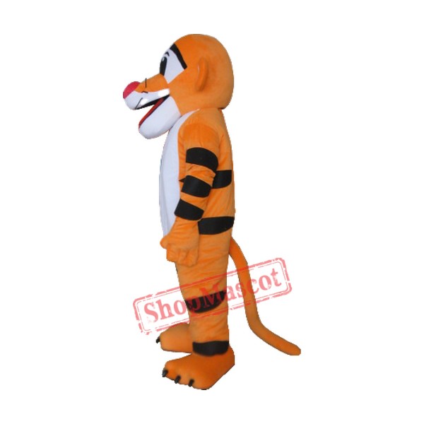 New Professional Tiger Mascot Cartoon Costume
