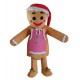 Gingerbread Men Mascot Costume