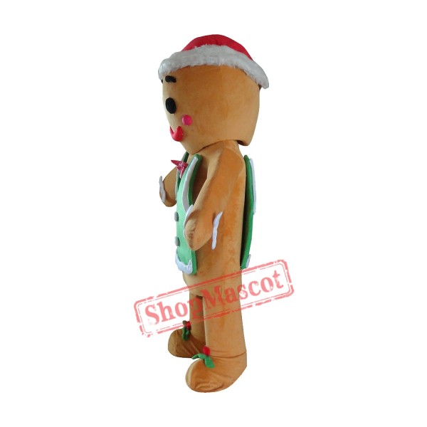 Gingerbread Men Mascot Costume Gingerbread Men Mascot Costume