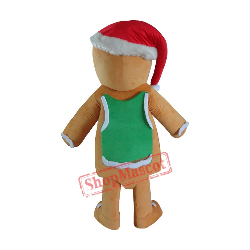 Gingerbread Men Mascot Costume Gingerbread Men Mascot Costume