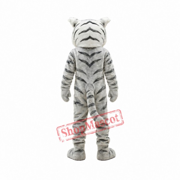 Gray Wildcat Mascot Costume
