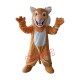 Grey Tan Wildcat Bobcat Mascot Costume
