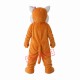 Grey Tan Wildcat Bobcat Mascot Costume