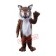 Brown Wildcat Bobcat Mascot Costume