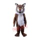 Brown Wildcat Bobcat Mascot Costume
