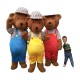 Teddy Bear Lightweight Cartoon Mascot Costume Teddy Bear Lightweight Cartoon Mascot Costume