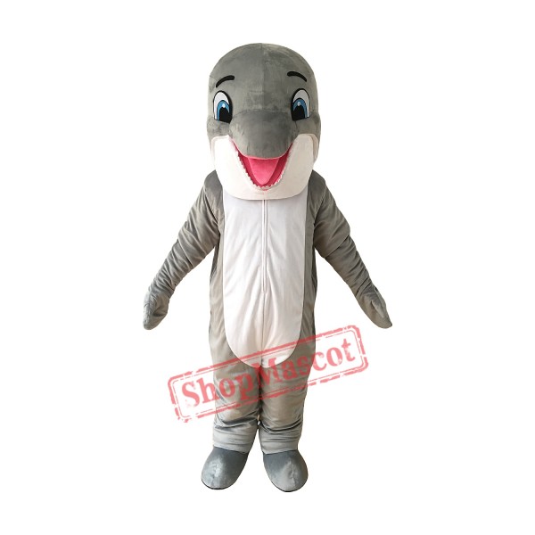 Happy Dolphin Mascot Costume Free Shipping