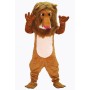 Brown Cute Lion Mascot Costume on Clearance