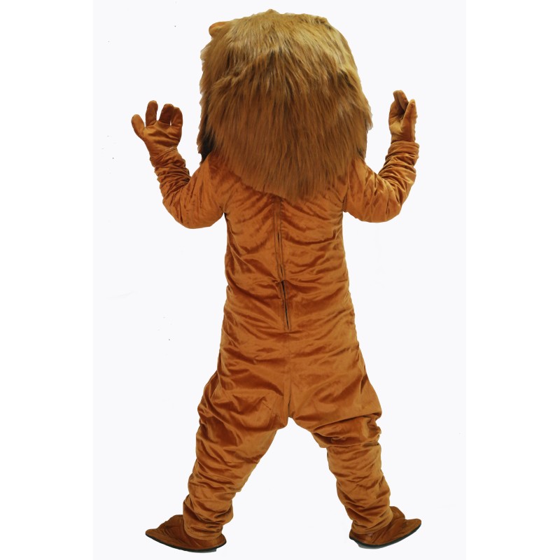 Brown Cute Lion Mascot Costume on Clearance