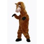 Brown Cute Horse Mascot Costume on Clearance