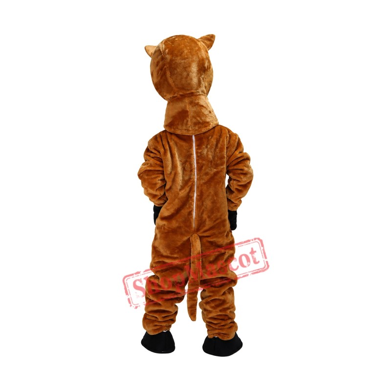 Brown Cute Horse Mascot Costume on Clearance