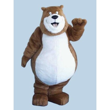 Brown Charmin Bear Mascot Adult Costume