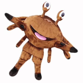 Brown Crab Mascot Costumes