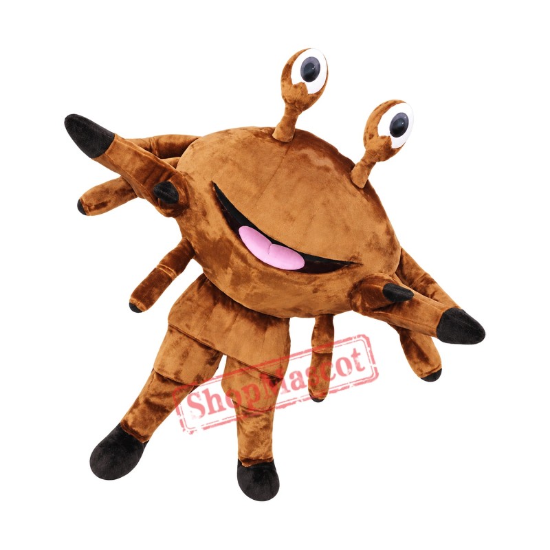Brown Crab Mascot Costumes Brown Crab Mascot Costumes