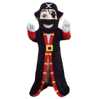 Beard Pirate Captain Mascot Costume Free Shipping