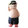 Badass Bad Man Cartoon Baddie Mascot Costume Free Shipping