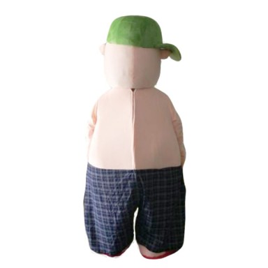 Badass Bad Man Cartoon Baddie Mascot Costume Free Shipping